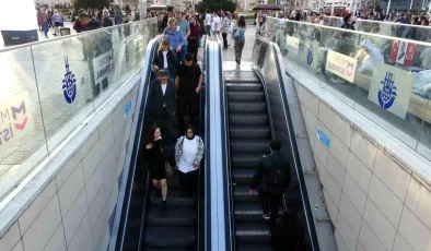 Taksim’de Yürüyen Merdivenler Çalışmıyor: Yaşlı ve Engelliler Zor Durumda